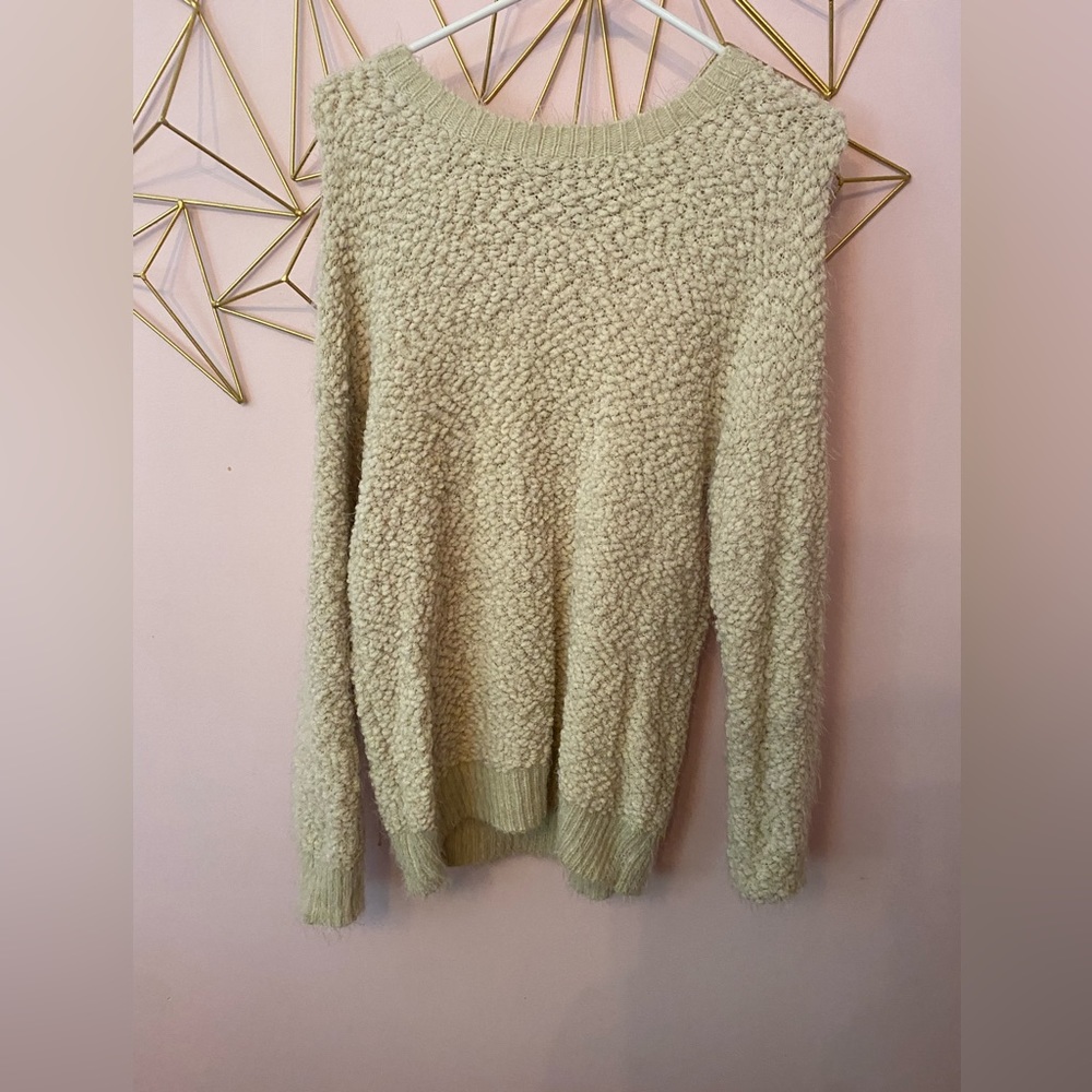 Medium Bycorpus cream sweater. Very comfortable and warm